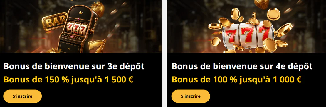 Bonus chez Ile De Casino